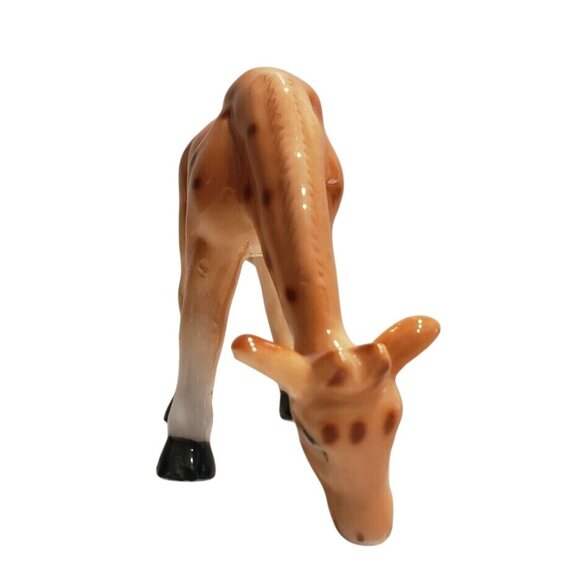 Vintage Bone China Ceramic Giraffe Figurine Taiwan Collectible - Picture 3 of 6